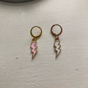 Lightning earrings